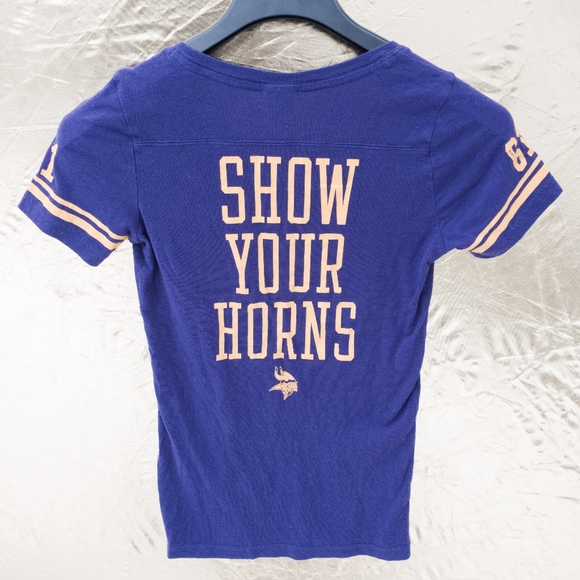 VS PINK NFL MN Vikings Show Your Horns Jersey, XS - Picture 3 of 3